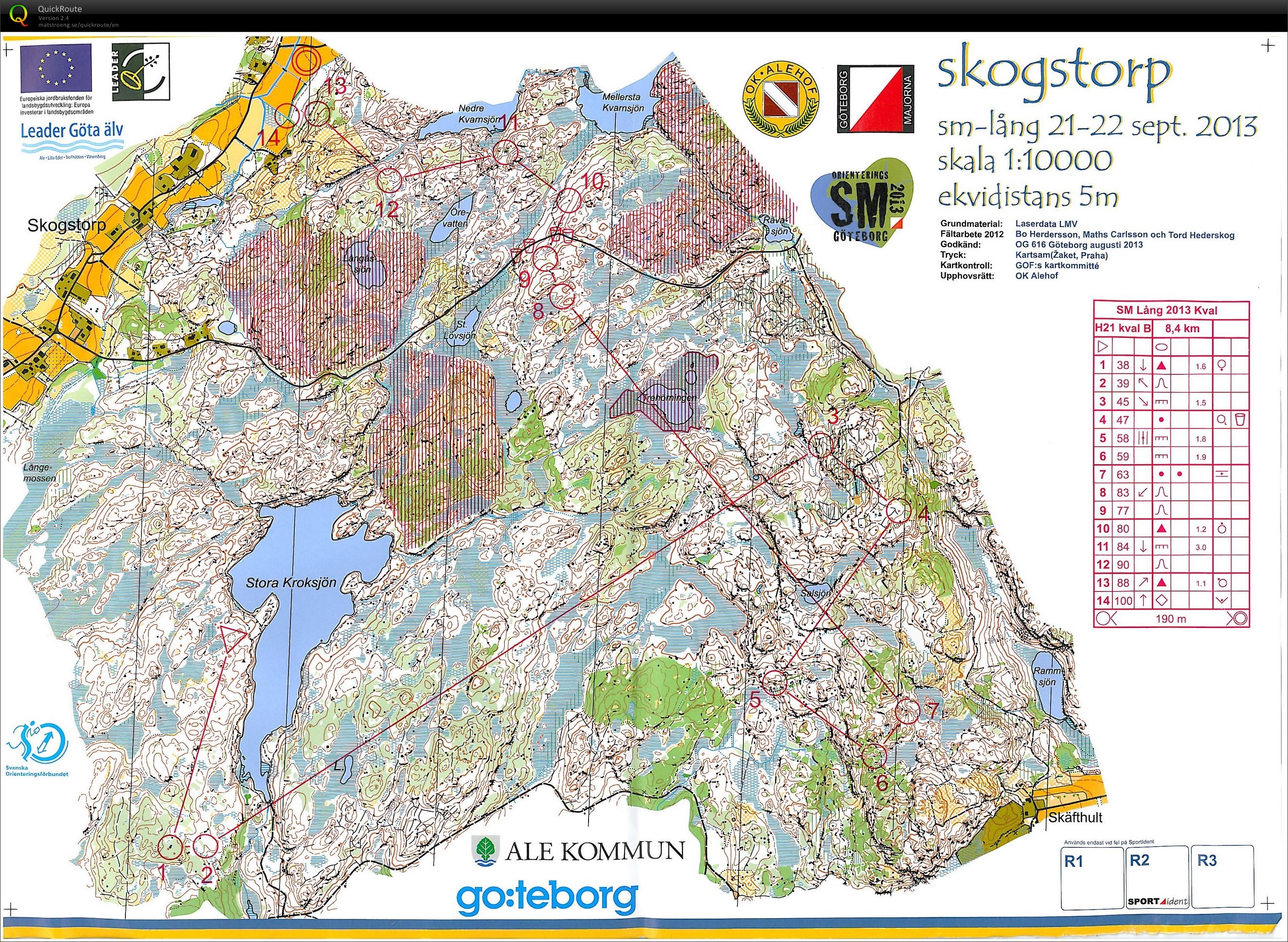 Lång-SM kval (21-09-2013)